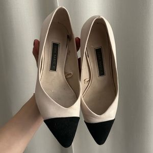 Zara two-toned Heel